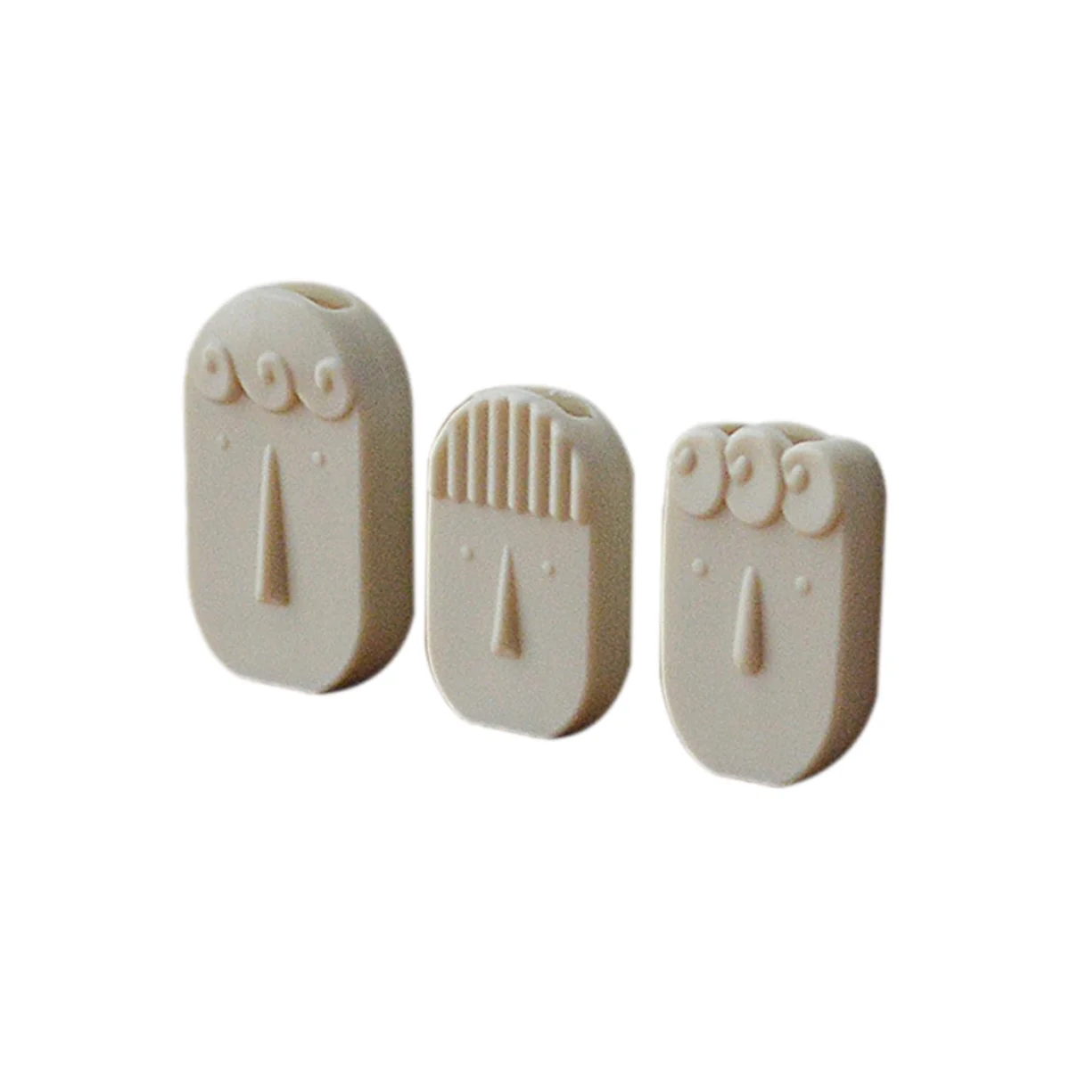

3PCS 1/6 Scale Miniature Mini Face Vase Decoation for Barbies Blyth BJD Doll Accessories,2