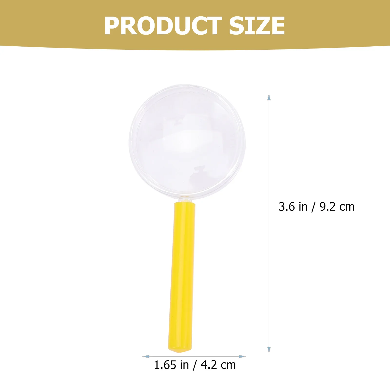 30Pcs 돋보기 야외 관찰 식물 곤충 꽃 공예 식품 연구를위한 휴대용 휴대용 돋보기
