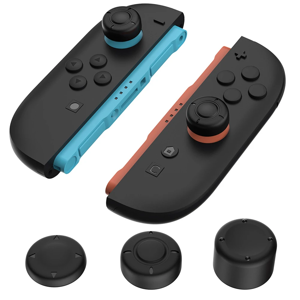 12/6Pcs Silicone Thumbsticks Case for Switch 2 Joystick Cap Cover Stick Caps Thumbstick Grip Cap Joystick Protective Cover