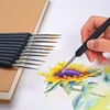 11Pcs Premium Miniature Fine Detail Paint Brushes Set Mini Tiny Paint Brush Thin Tip Paint Brushes For Oil Watercolor Acrylic 3