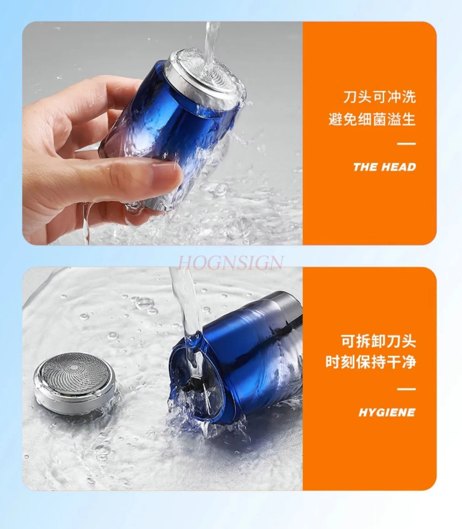 남성용 휴대용 미니 전기 면도기, USB 수염 면도기, 미니 남성용 면도기, 방수 날카로운 날, 자극 없음