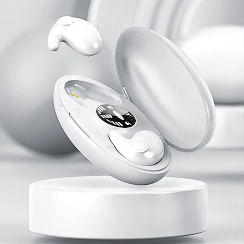 Invisible Sleep Wireless Earphone Ipx5 Waterproof Headphones Mini Sport Game Bluetooth Stereo HIFI Music Headset Earbuds