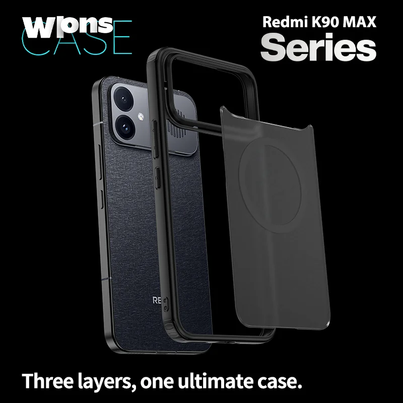 Magnetic Translucent Matte Shockproof Back Cover Case