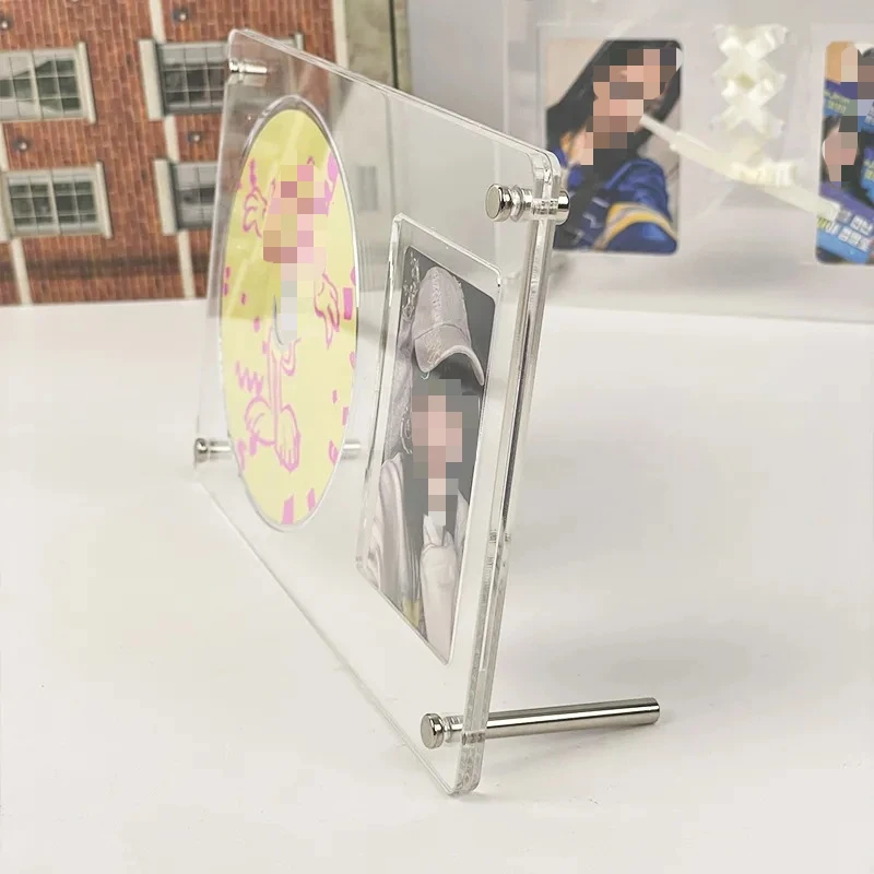 Cd Picture Frame Acrylic Photo Frame Kpop Photocard Holder Interior Frame Idol Card Display Stand Kpop Room Decor 인테리어액자