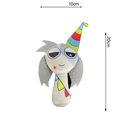 Sprunki Cartoon Plush Doll - Soft Stuffed Pillow for Kids Birthday & Christmas Gifts (1pcs)