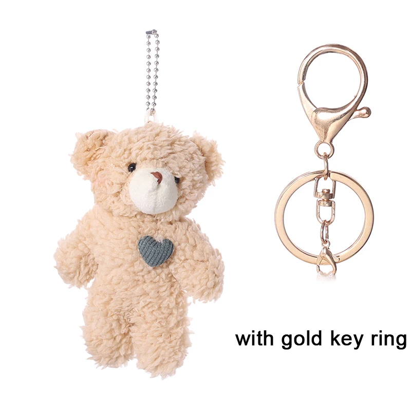 AVLUZ Cute Polar Bear Keychain, PP Cotton Plush Doll Keyring Purses  Backpack Pendant, Handcrafted Ke…See more AVLUZ Cute Polar Bear Keychain,  PP