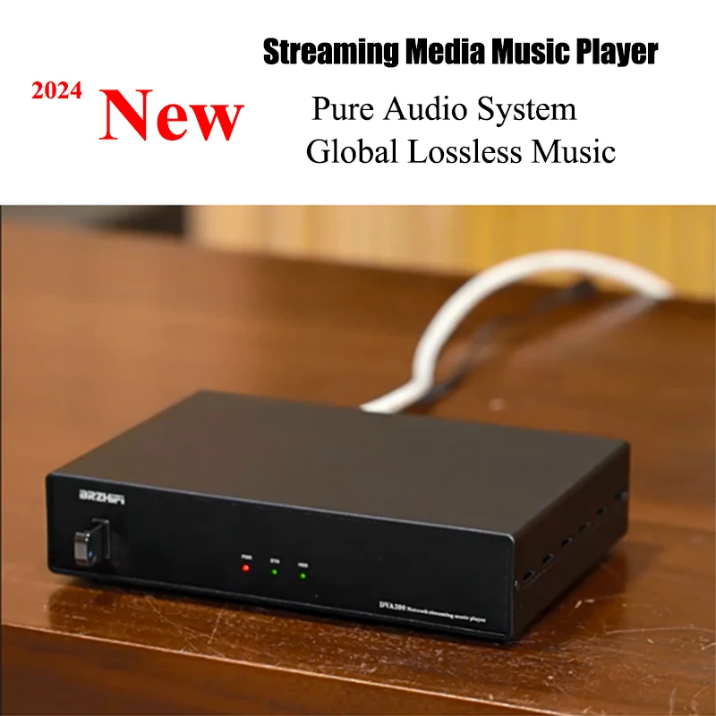 Hifi Home Streaming Media Decoder Audio Rete Wifi Musica Hifi Dac Lossless Usb Hard Disk Lettore Digitale Pcm786Khz Xmos U316