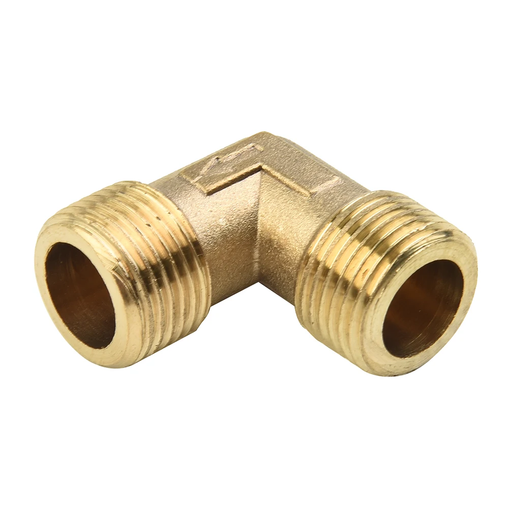 

High Quality New Elbow Coupler Pipe Joint Male To Male Replacement Tool Fittings For Air Compressor 16.5mm 1pc