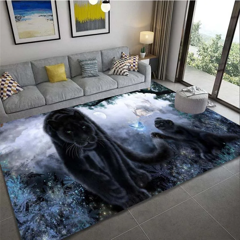 

5002 New Nordic Tie-Dye Carpet Wholesale Plush Mat Living Room Bedroom Bed Blanket Floor Cushion for Home Decoration