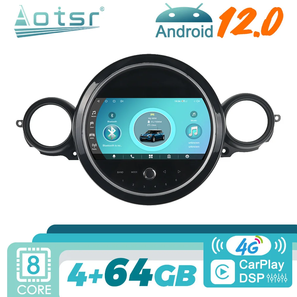 

For BMW MINI R56 R60 Cooper 2007 - 2014 Android Car Radio 2Din Autoradio Stereo Multimedia Video Player Head Unit Screen