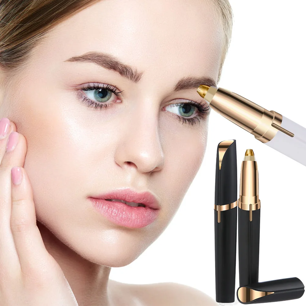

Womens Electric Eyebrow Trimmer Shedding lip hair Women Face Care Hair Removal Tool Makeup Shaver