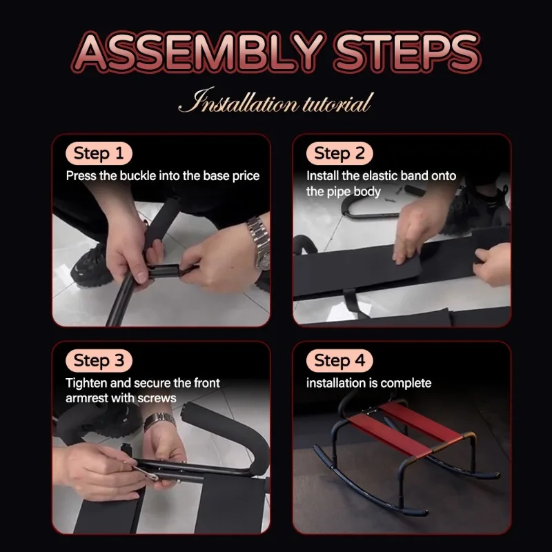 Sex Trojan Bdsm Flirting Aid Bondage Tool Couple Masturbation Elastic Band Rocking Chair Adult Toy Multifunction Love Furniture