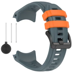 Silicone Replacement Wristband - Instinct 3 45MM(22MM (Twilight Blue Orange)