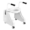 Home nursing adjustable height patient lift toilet lift wheel chair 1
