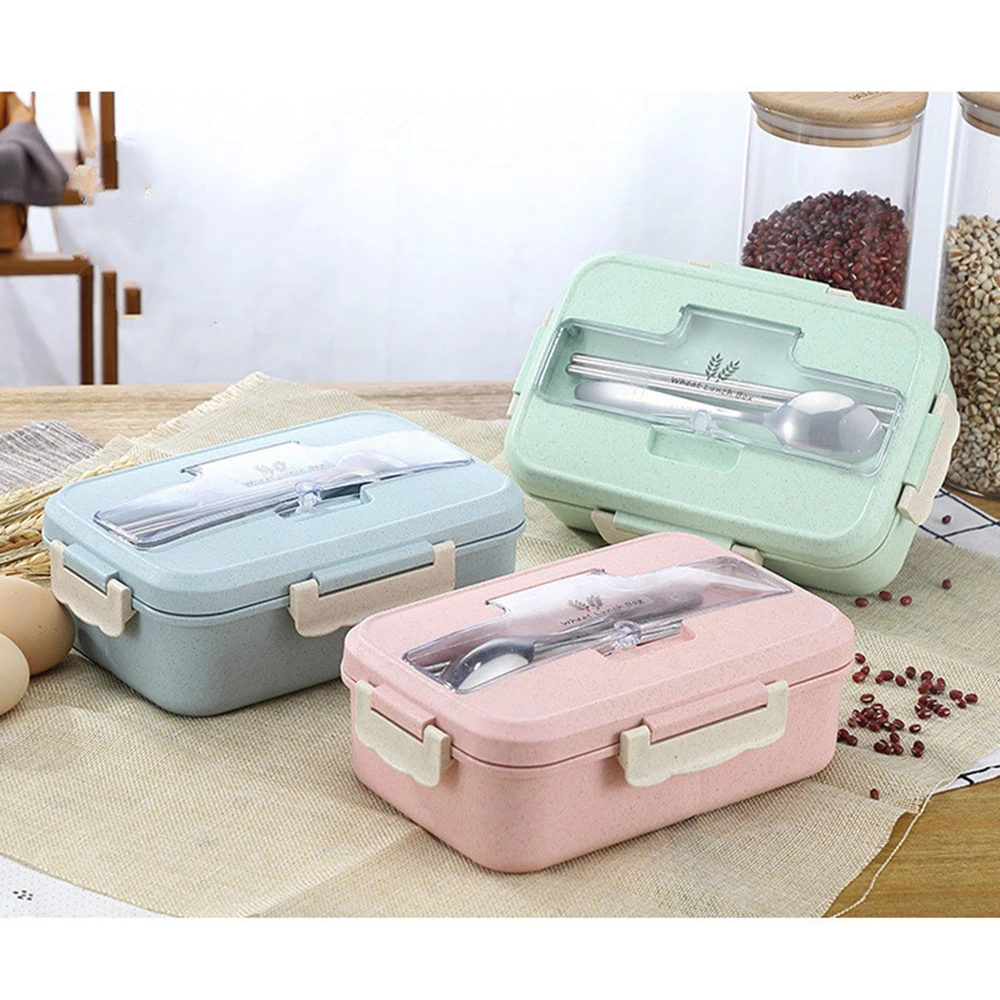 Miffy cartoon three or four grid microwave lunch box Office adult bento box  Student/office lunch box Miffy - AliExpress