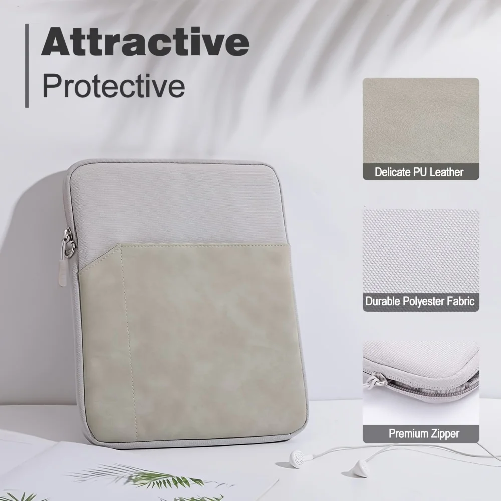 Versatile Tablet Sleeve with Protective Pocket – Fits Multiple Sizes