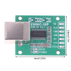 Advanced Mobile Phone Repair Flash Machine with USB - B Type Communication (Green)