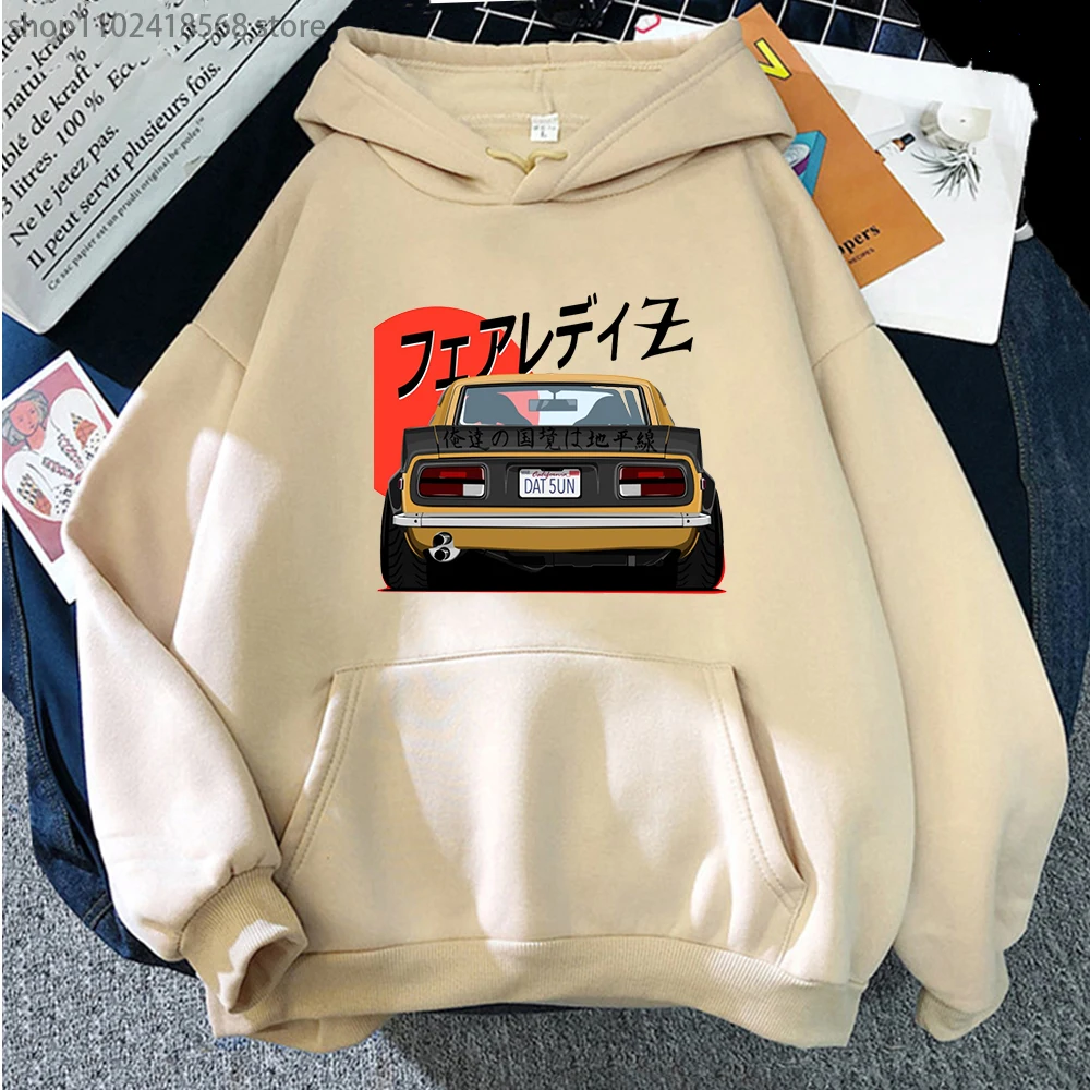 

Толстовка JDM с художественным принтом Initial D, мужские худи в японском стиле ретро с машинками 90-х годов, зимние топы европейского размера, повседневная женская одежда с длинным рукавом
