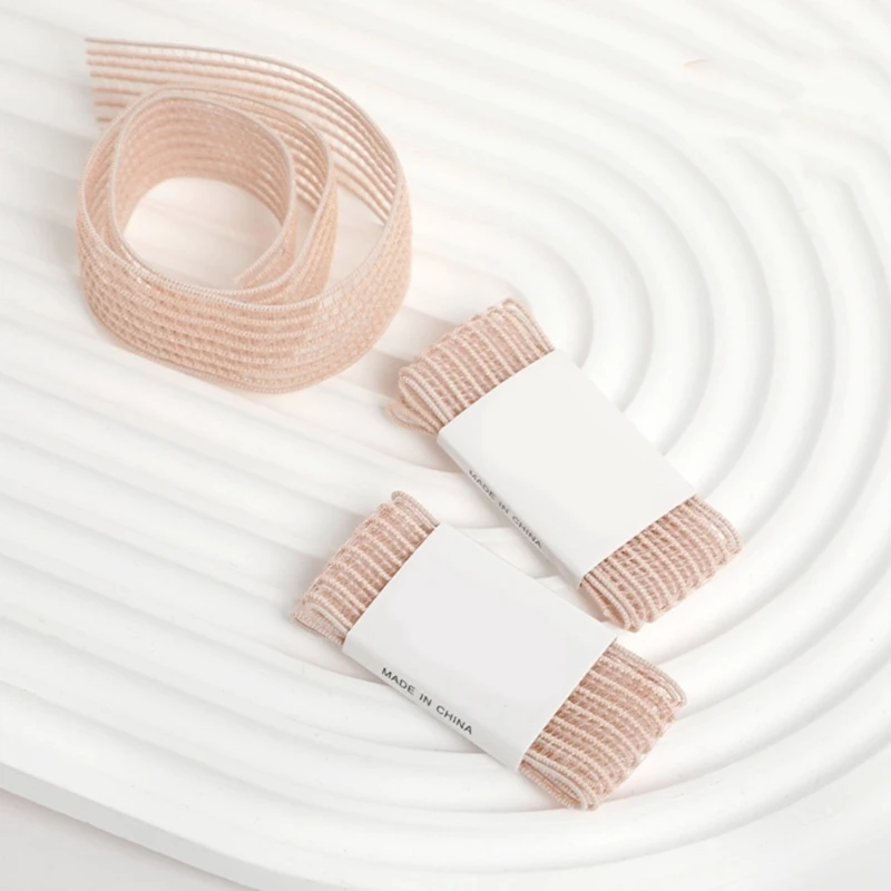 35cm Ballet Pointe Shoes Elastic Bands Ballet Toe Reinforced Elastic Bands Invisible Straps Fishnet Band for Pointe Shoe
