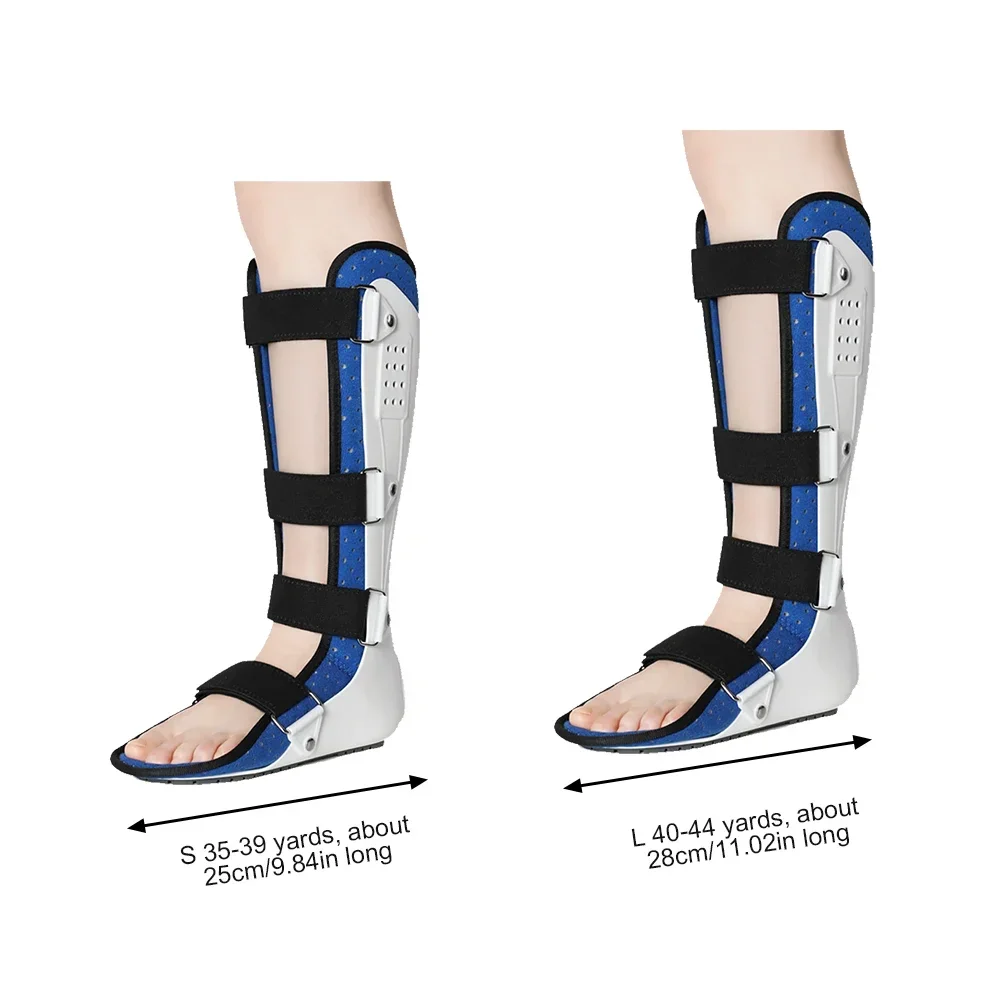 Ankle Support Ankle Straps Fitness Ankle Straps Ankle Support Brace Left & Right Ankle Brace Foot Drop Corrector Ankle Joint Varus Valgus Calf Fracture Fixer Breathable Adjustable Leg Feet Support