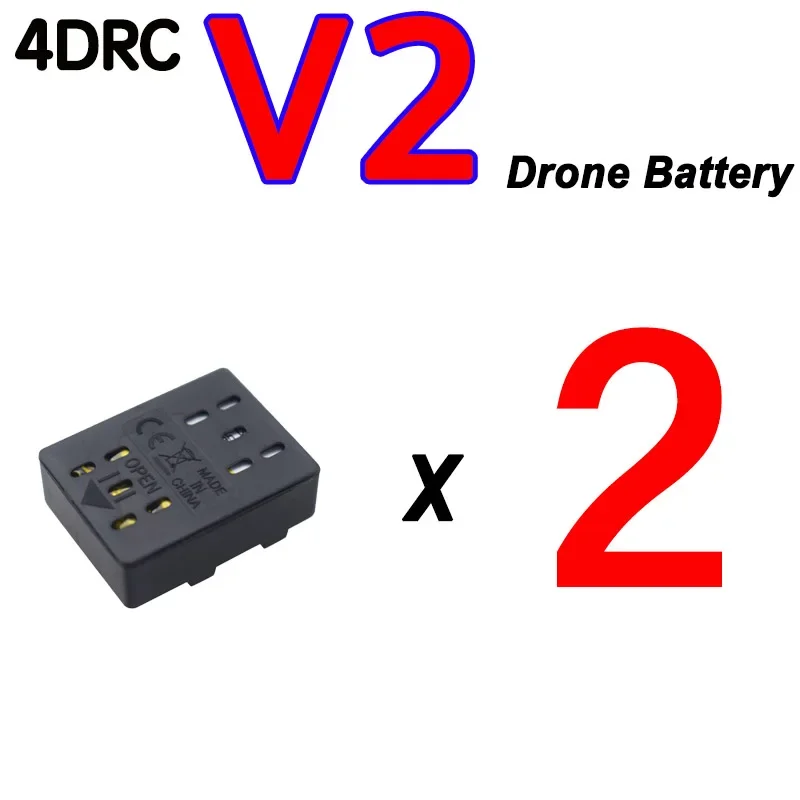 ตัวเลือกสินค้า แบตเตอรี่ Lipo 3.7V 700mAh สำหรับโดรน 4DRC V2 Mini