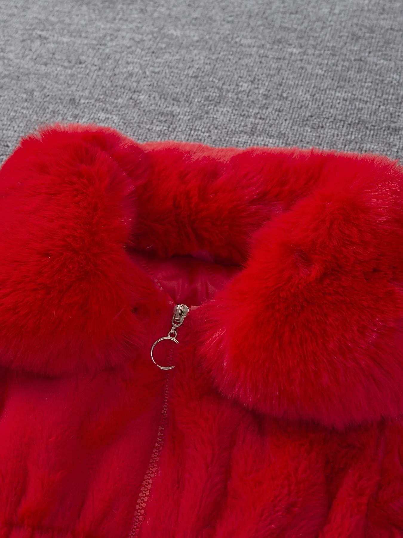 Mädchen Warme Mäntel Winter Baby Kinder Plüsch Pelz Jacken Dicke Kunstpelz Jacken Cartoon Ohr Flauschige Oberbekleidung Nette Mädchen Alle Mode Sh – Detail 20
