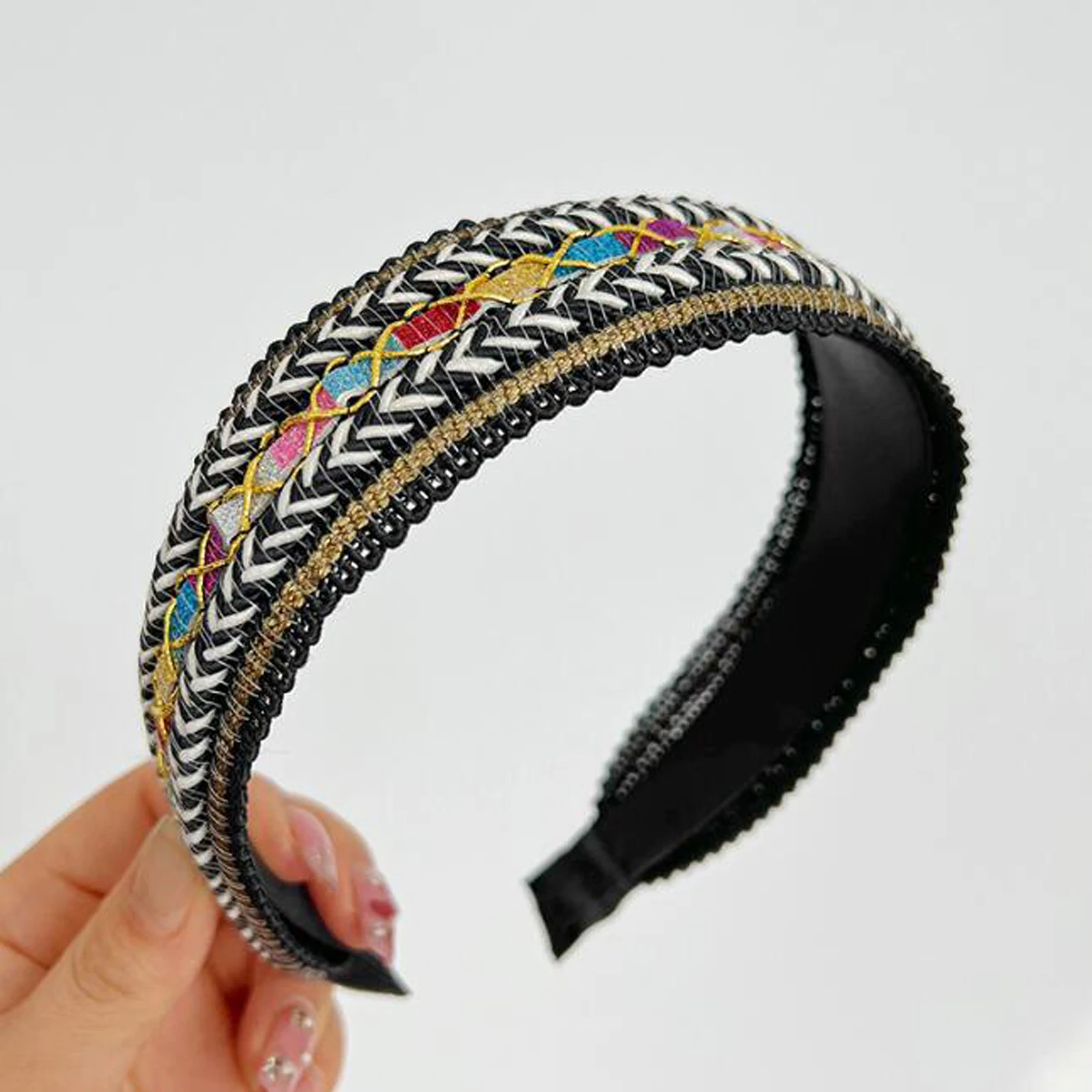 black hairband