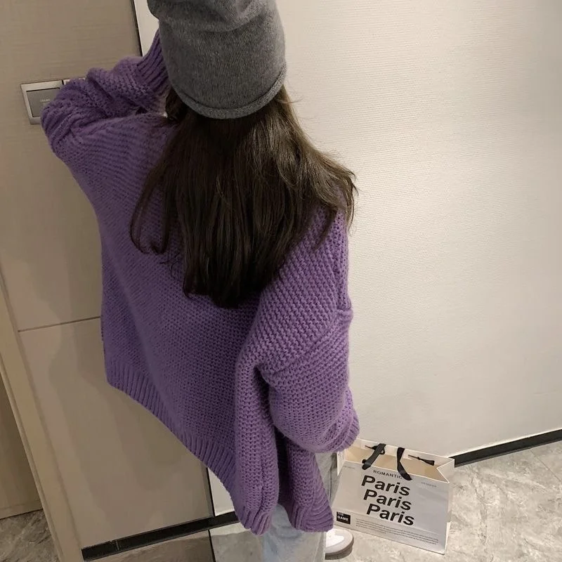 Рисунок 4 - Осенне-зимний фиолетовый кардиган