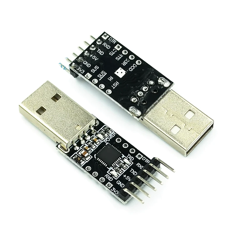

USB to serial module CP2102 CH9102 module USB to TTL STC downloader UART