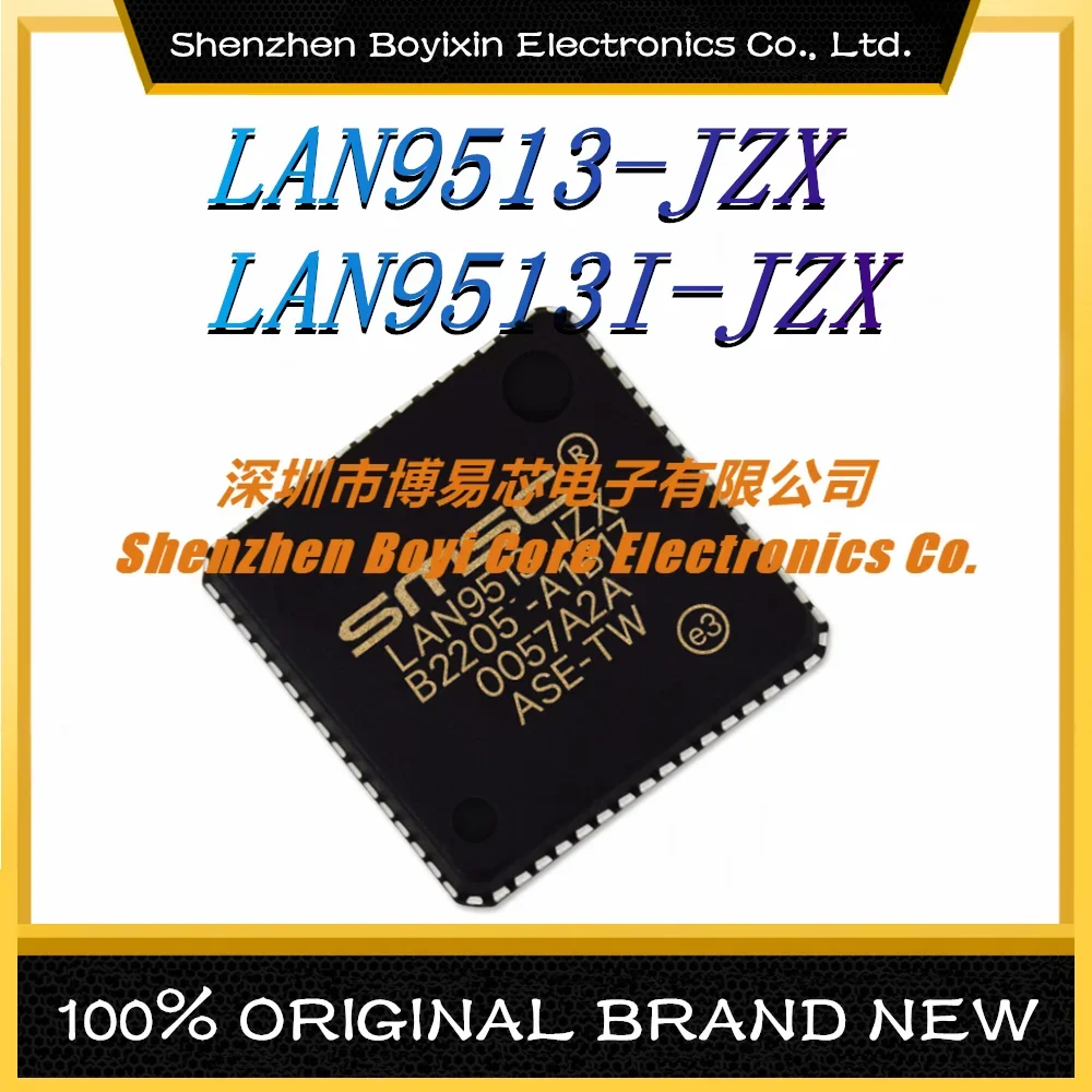 new original 88e1512 88e1512 a0 nnp2i000 88e1512 nnp2 qfn ethernet chip LAN9513-JZX LAN9513I-JZX Package：QFN-64 New Original Genuine Ethernet IC Chip