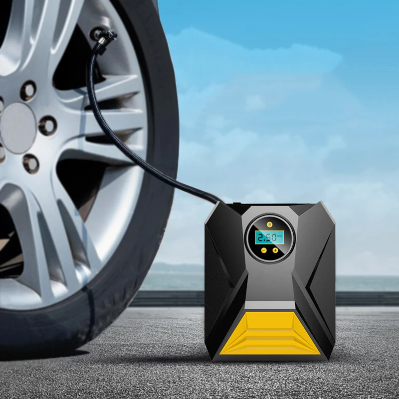 Car Air Pump Air Compressor Car Tire Inflator Pump Wireless 12V/7.4V 150PSI Rechargeable Electric Inflator For Bicycle Balls air pump,electric tire inflator,air compressor pump,air compressor,tire inflator,inflatable pump