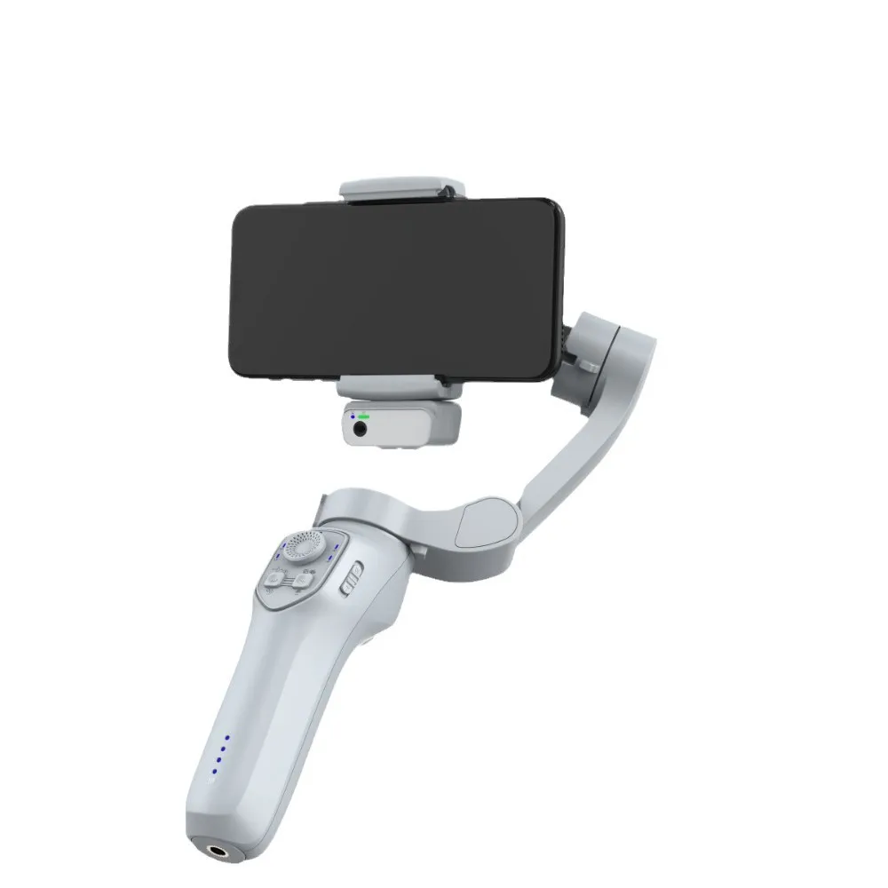 L7C PRO 3-Axis Gimbal Handheld Stabilizer for Cellphone with Fill Light Face Tracking for Android iPhone Anti Shake Video Record