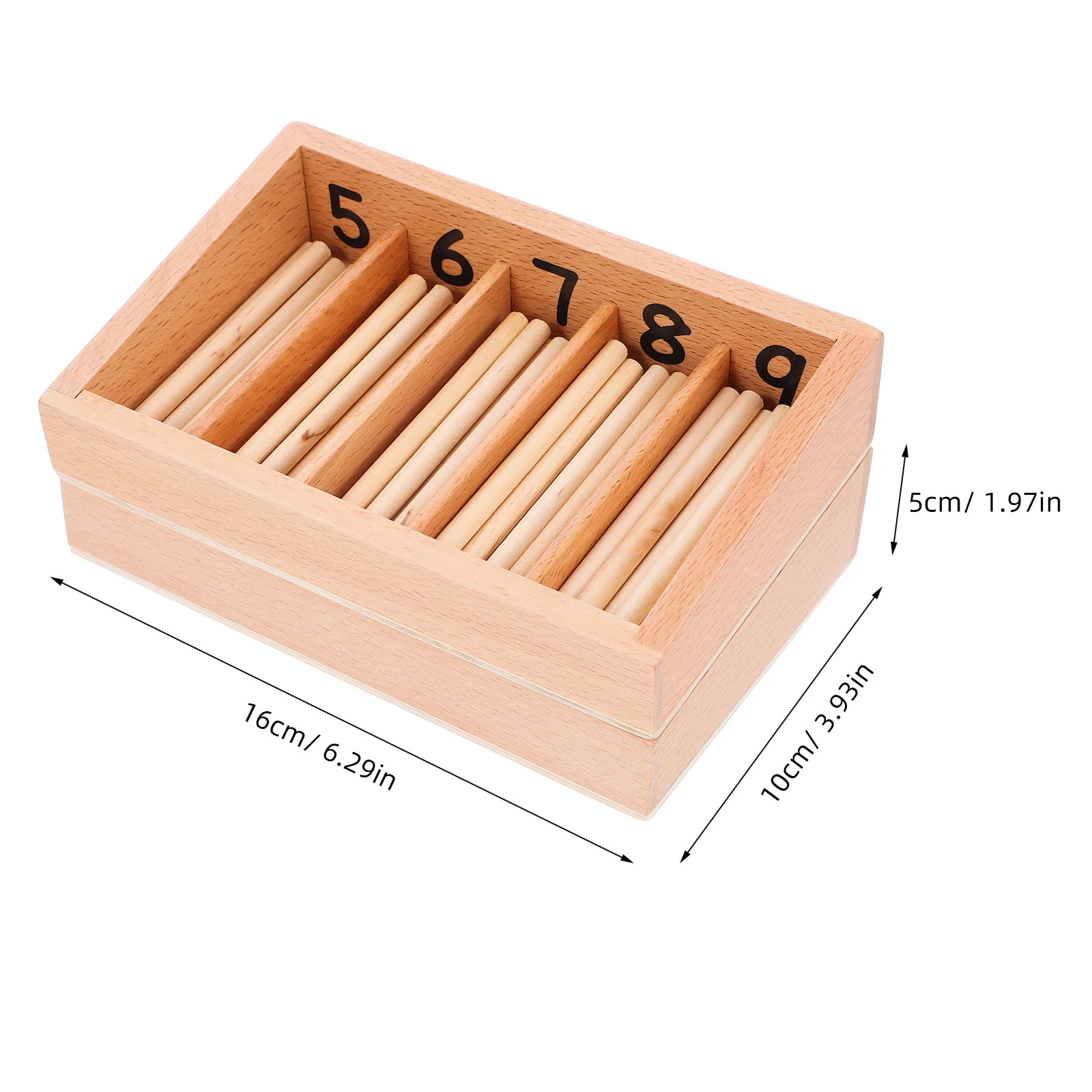 Family Pack Spindle Box Educational Playings Croquet Mallet Toy for Children Portable