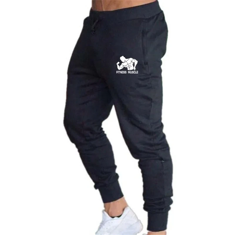2024 Men's Printed Pants New Autumn Winter Running Joggers Sweatpants Sport Casual Trousers Fitness Gym Breathable 2