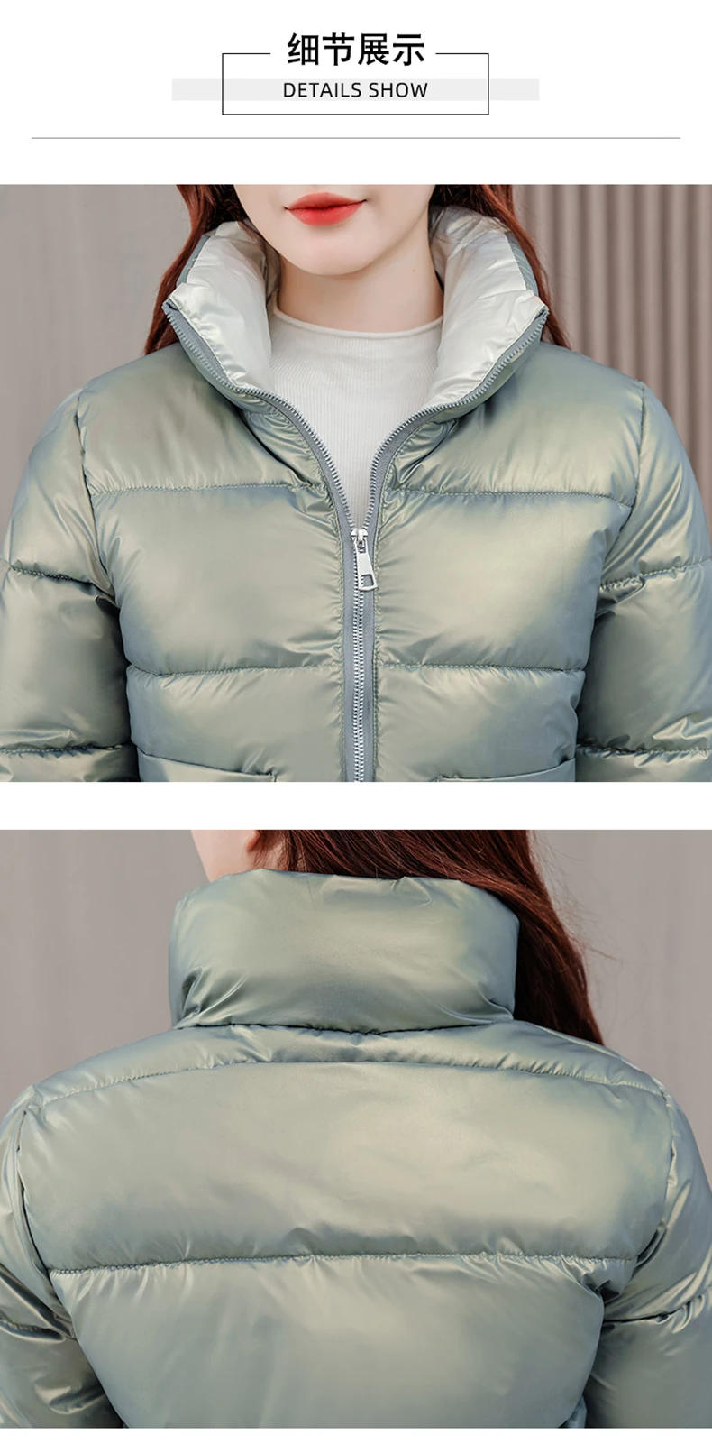 mulheres inverno parkas novo sólido engrossar quente prova de vento jaquetas casaco de neve para tamanho feminino