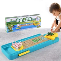 Mini Desktop Bowling Game Toy Funny Indoor Parent-Child Interactive Table Sports Game Toy Bowling Educational Gift For Kids 1