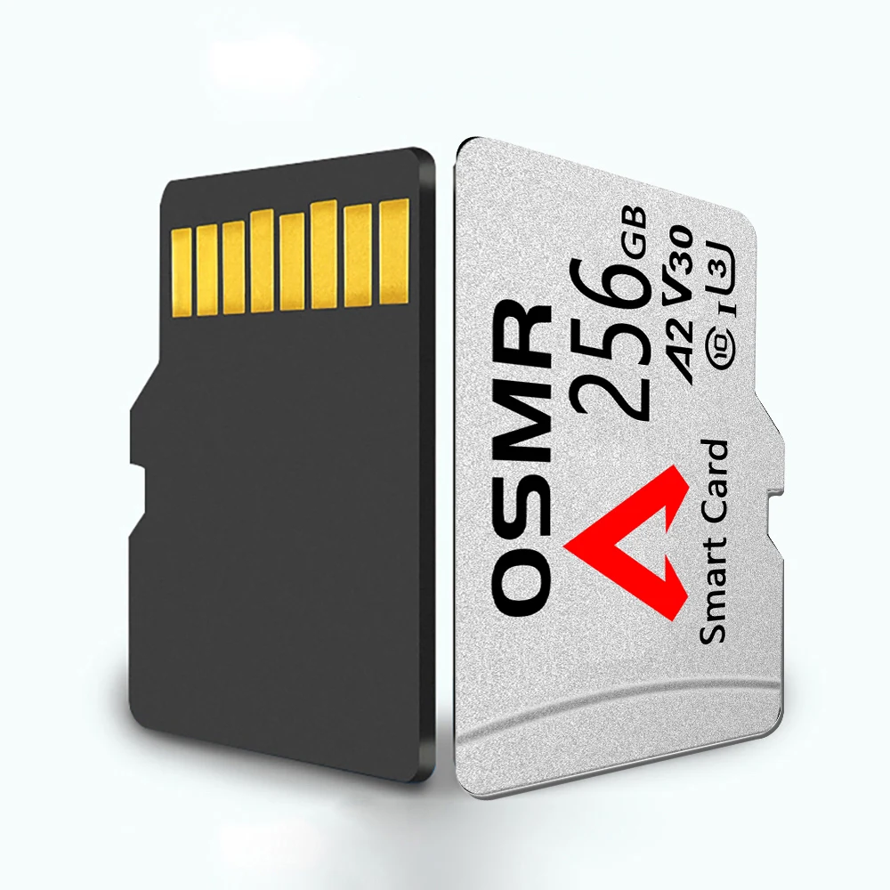 고속 클래스 10 마이크로 TF SD 카드 U3 플래시 메모리 카드 2GB-256GB 대용량 저장 카드 (휴대폰, 차량용 DVR, 보안 카메라용)