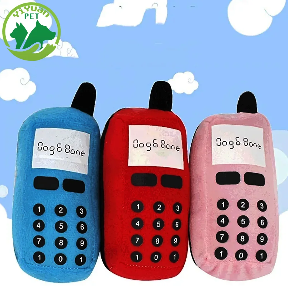 

Pet Soft Sound Mobile Phone Cat Dog Favorite Plush Toys Small Medium Sized Dogs To Chew Indoors Pet Supplies Accessories