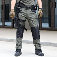 Tactical Camping Hiking Wear Resistant Pants Tactical Pants Men Windproof Camo Combat Trousers Multiple Pockets Trekking Pants 1
