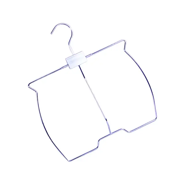 엉덩이 모양 수영 바지 걸이: 옷을 정돈하고 보관하는 공간 절약형 솔루션