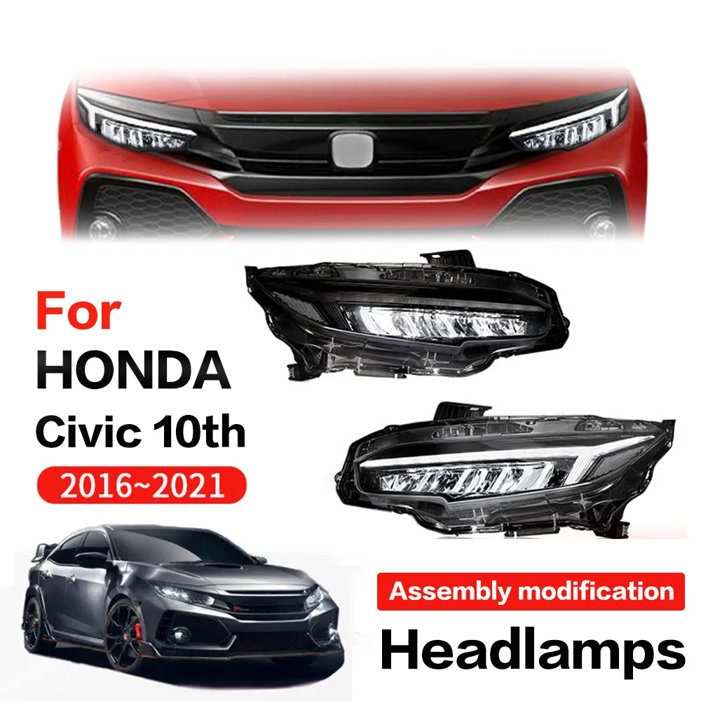 Для Honda 10 поколения Civic 2016-2021