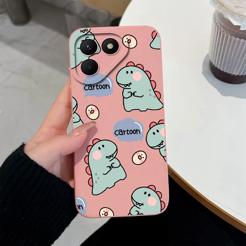 Cute Cartoon Avocado Pattern Anti-Slip Soft Silicone Phone Case