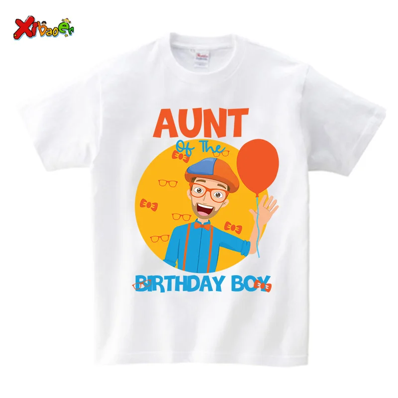 Boys Family Matching Outfits Birthday Party Shirt T Shirts Birthday Boy Kids  Personalized Name First Birthday Boy Party Tshirts 4