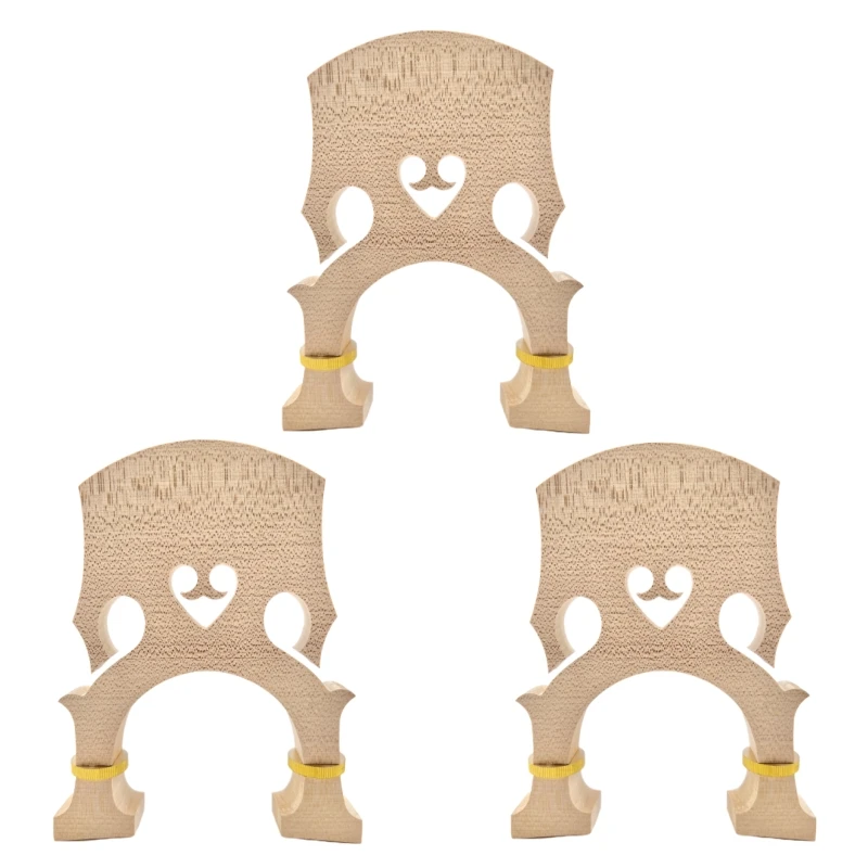Cello Bridge Adjustable 1/3PCS 4/4 3/4 1/2 Maple wood