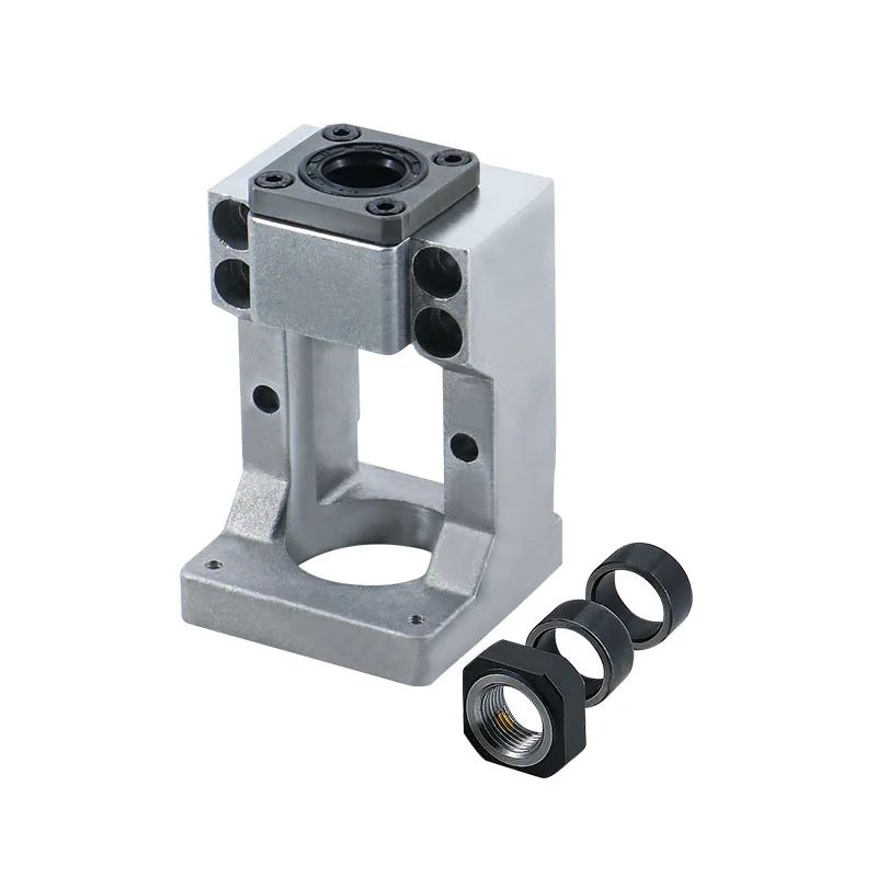 Motor Mounting Bracket HM12-57 Aluminum Stepper Motor Seat Support Ballscrew SFU16 And Nema23 Engines Integrated Motor Bracket