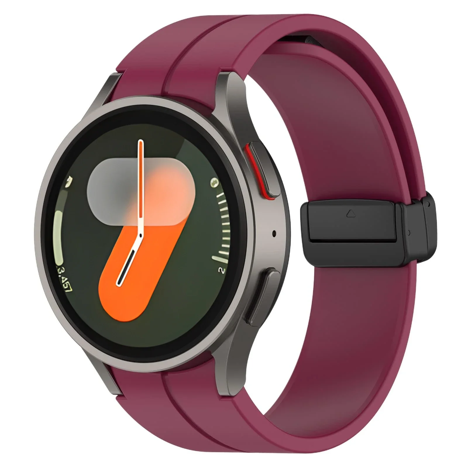 Magnetic Silicone Band Bracelet for Smartwatches - Various Sizes