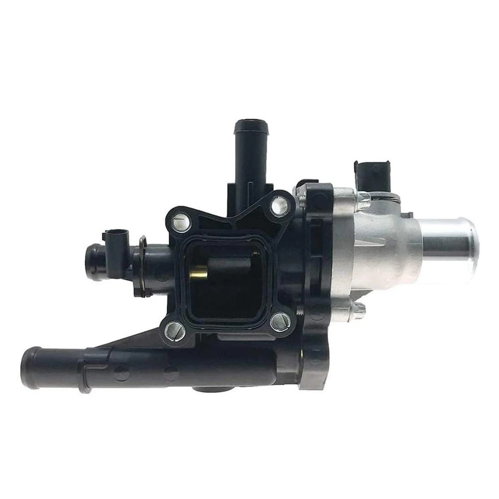 Engine Coolant Thermostat Housing with Sensor Gasket for 2011-Chevrolet Cruze 2012-Chevrolet Sonic 2013-25192228