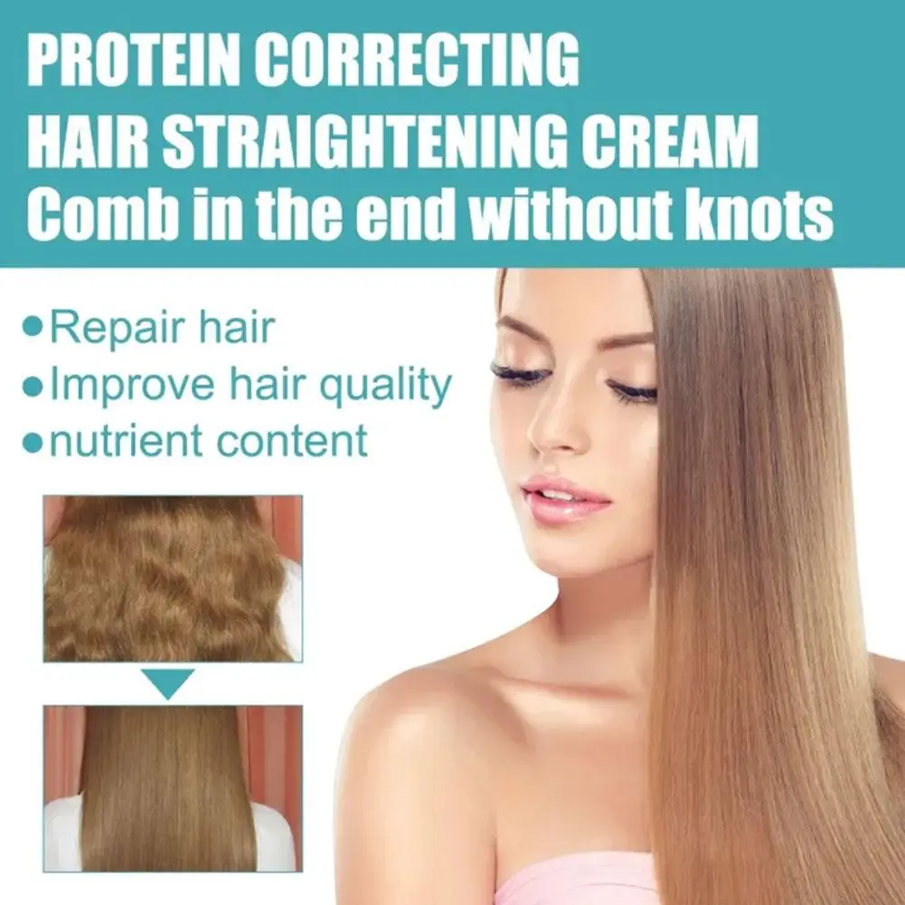 5db Keratin Protein correcting haja Egyenirányító Nedvesség Tejszín Összead Könnyen valamint Ne Megsebesít haja Felázik Élelem haja érdekel