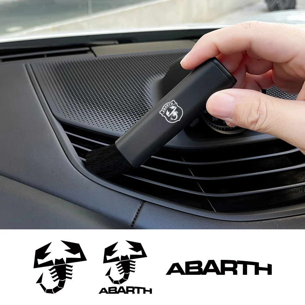 Car Retractable Conditioning Air Outlet Cleaning Brush For Fiat 500