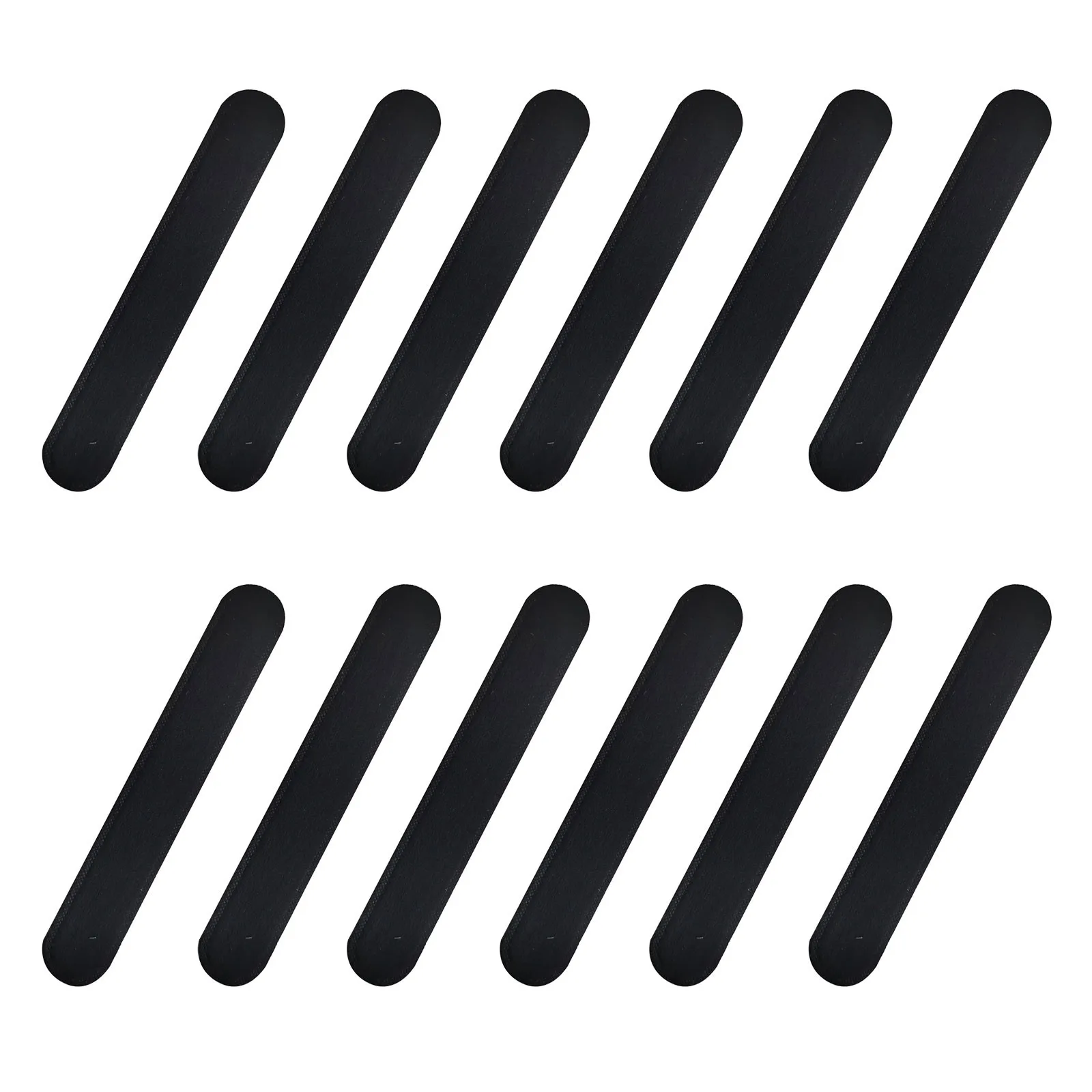 12개입 모자 사이즈 조절 땀 흡수 테이프 하드 라이너 캡 사이즈 조절 스웨트밴드 남성용 필러 인서트 밴드 모자 댄스 쥬얼리 스탠드